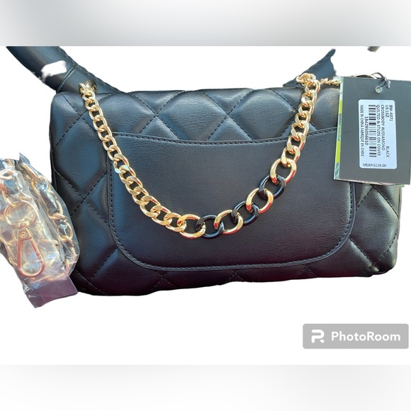 Badgley Mischka Purse NWT Black and gold. - Picture 3 of 5